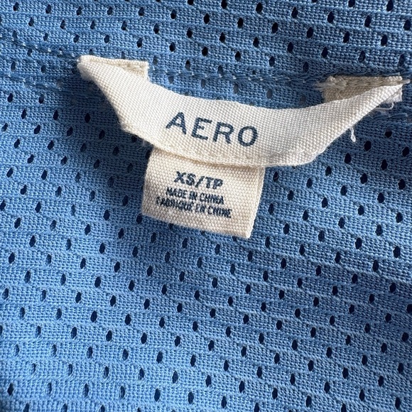 Aeropostale Blue and White Jersey | XS - Picture 4 of 4